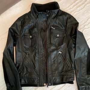 Pac Sun faux leather jacket